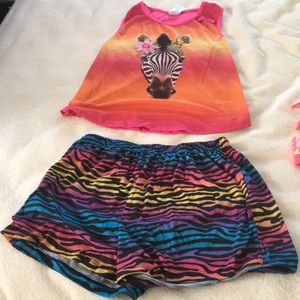Zebra pajamas